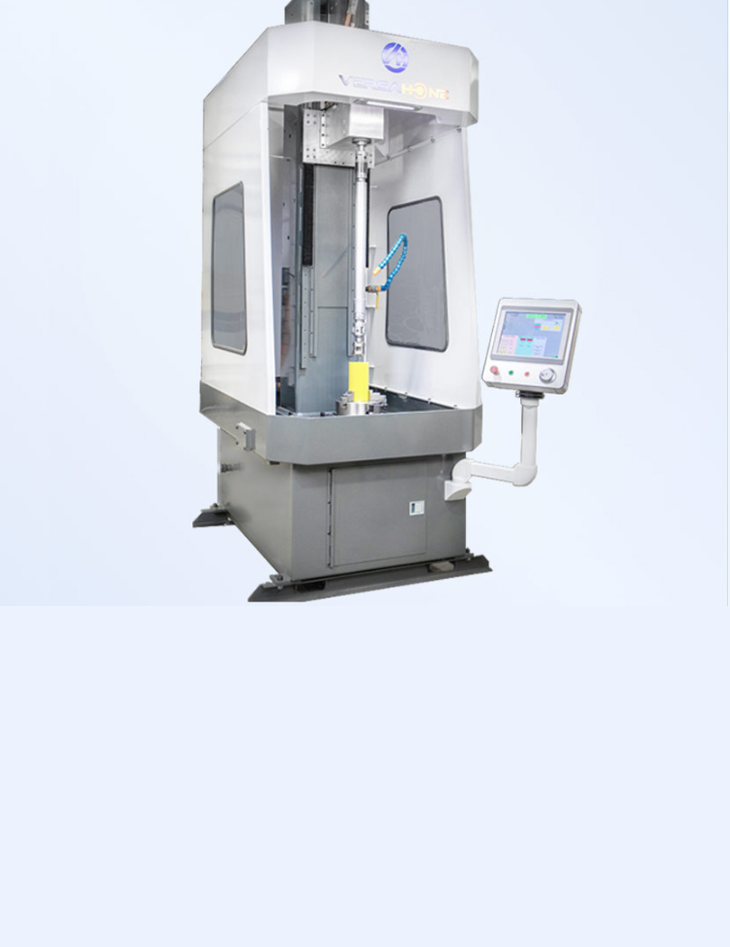 <h3>VersaHone Vertical</h3>
<strong>Flexible Duty | “Highly Versatile”</strong><br/> OTW’s most adaptable and easy-to-use precision honing machine, recommended for bore sizes of 0.05 inches to 6 inches (12-152mm).<h4>Learn More ></h4>